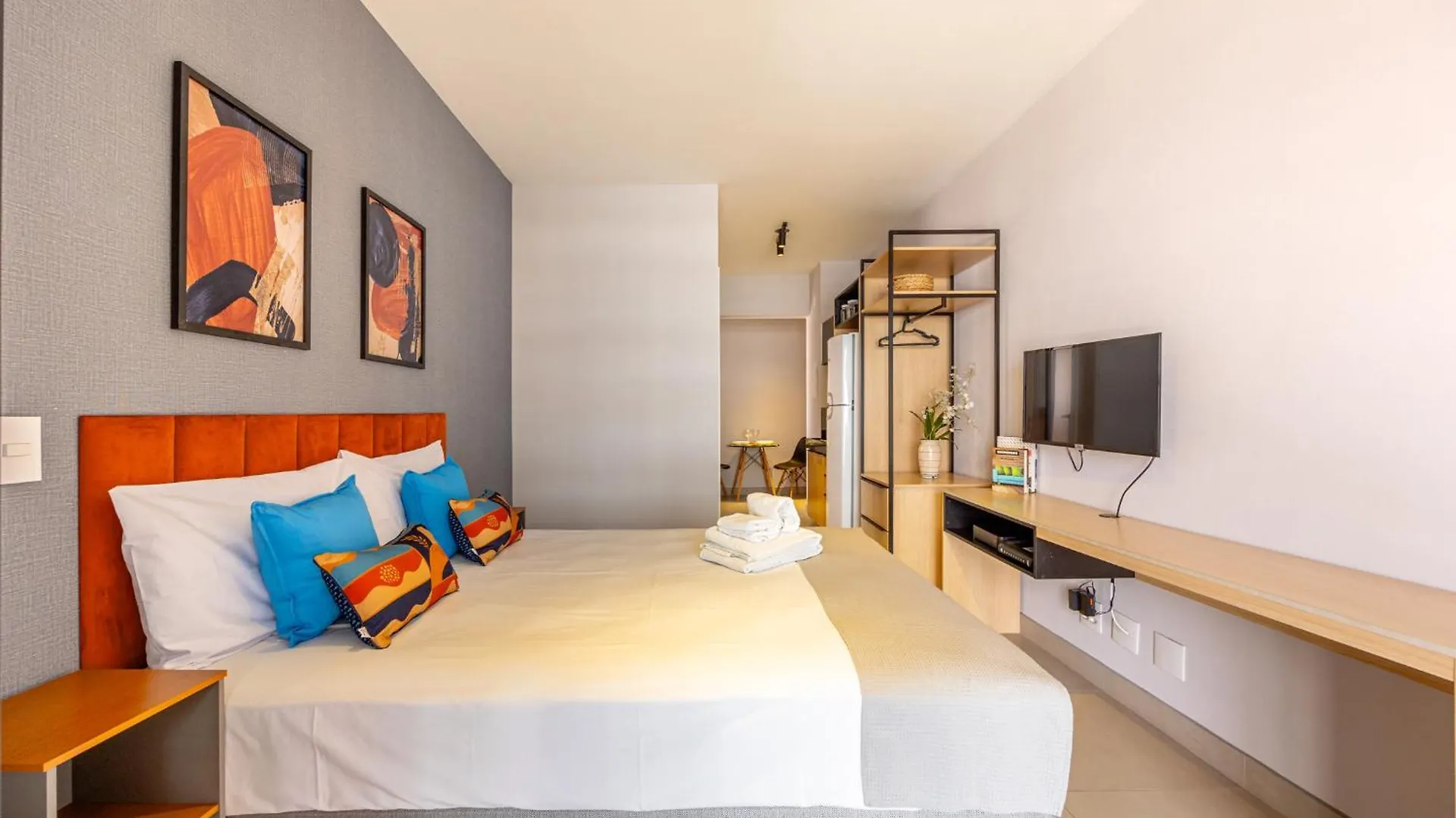 Easy Star - Belo Studio Com Varanda Em Perdizes - Kw01I Sao Paulo Apartment