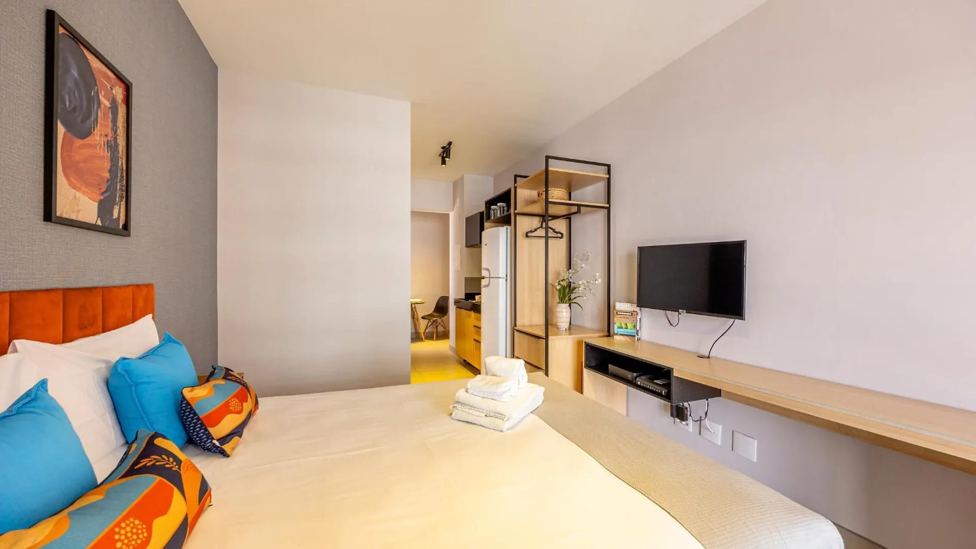 Easy Star - Belo Studio Com Varanda Em Perdizes - Kw01I Sao Paulo Apartment