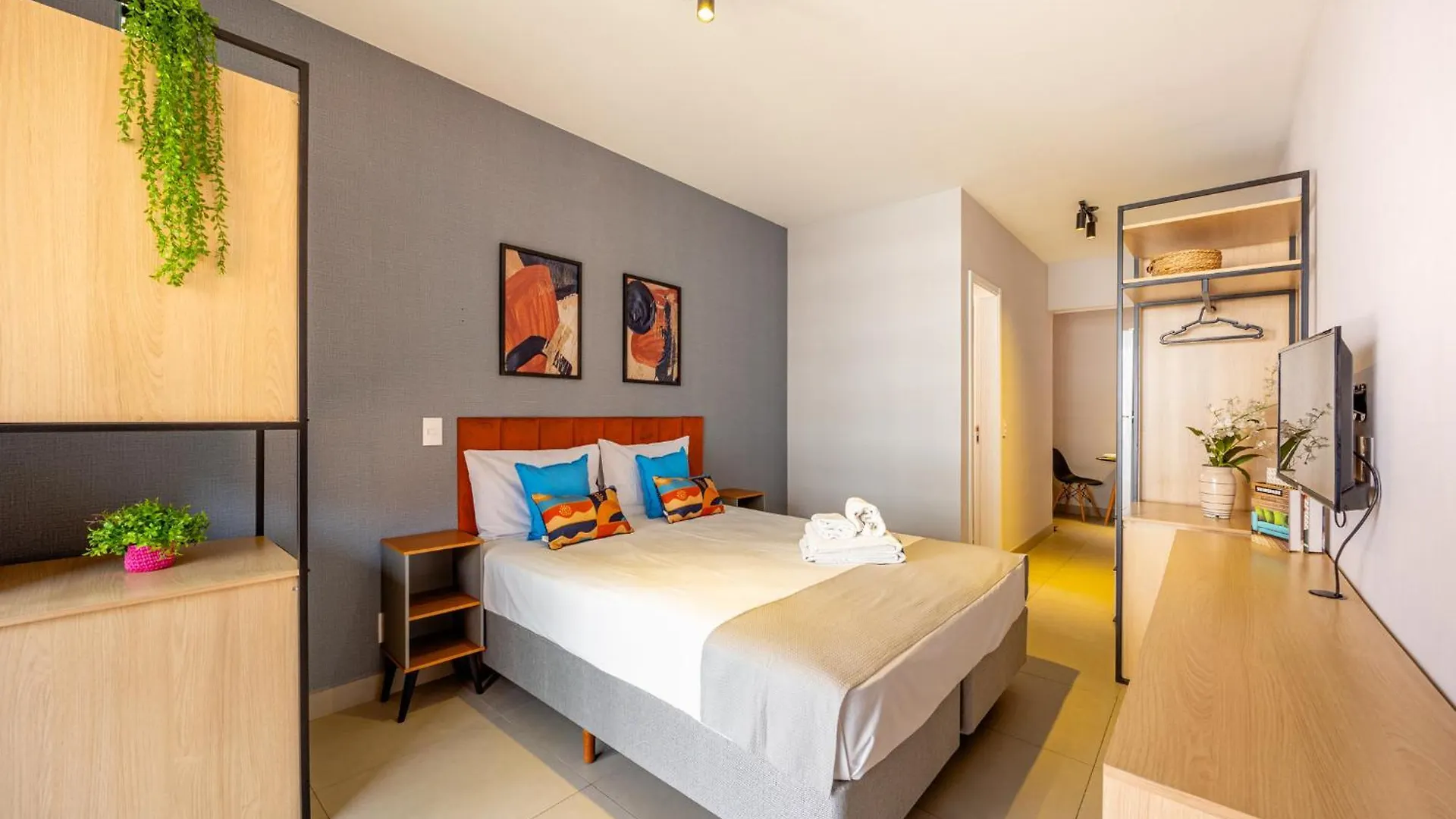 Apartment Easy Star - Belo Studio Com Varanda Em Perdizes - Kw01I Sao Paulo