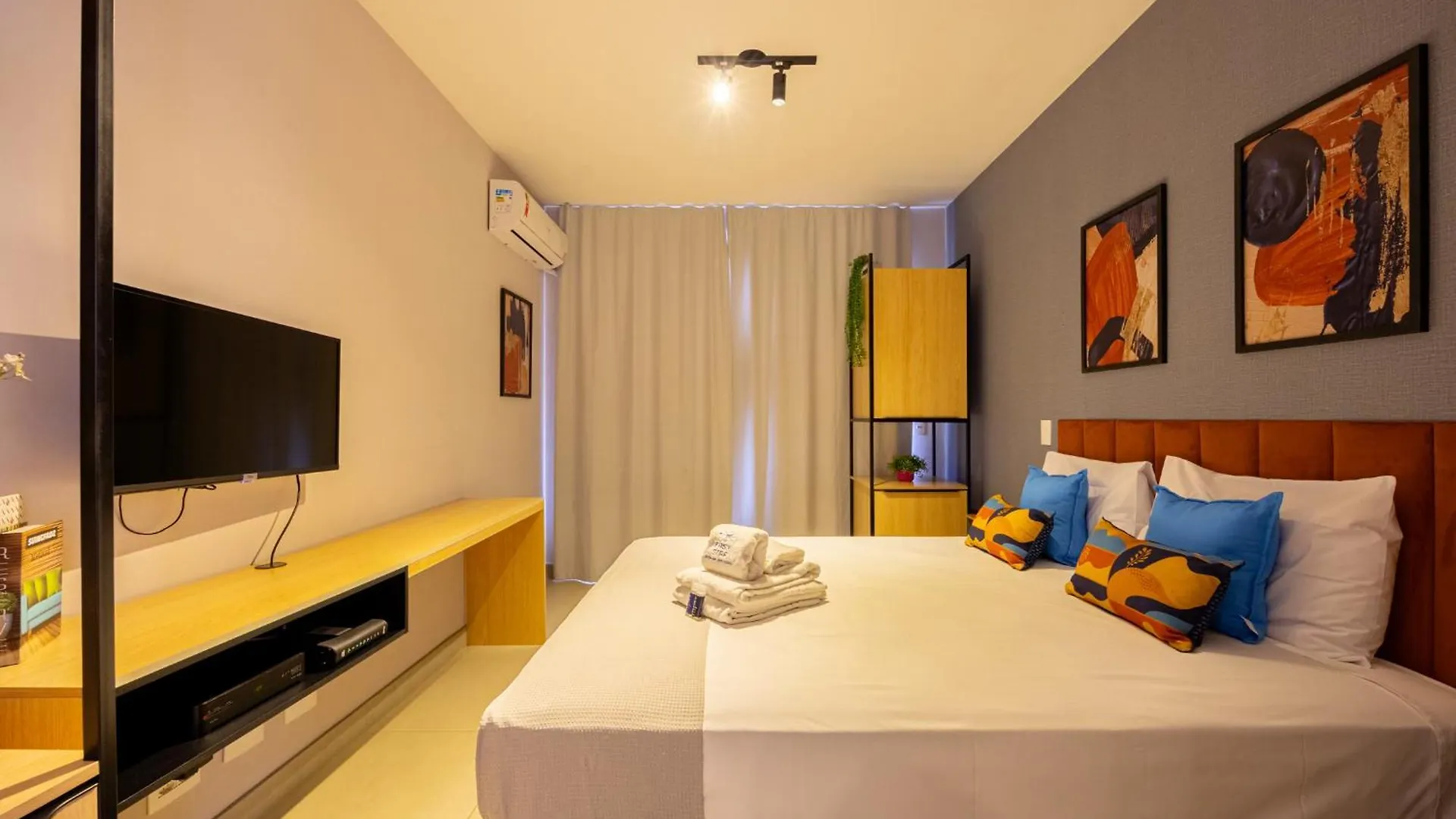 Easy Star - Belo Studio Com Varanda Em Perdizes - Kw01I San Paolo Appartamento