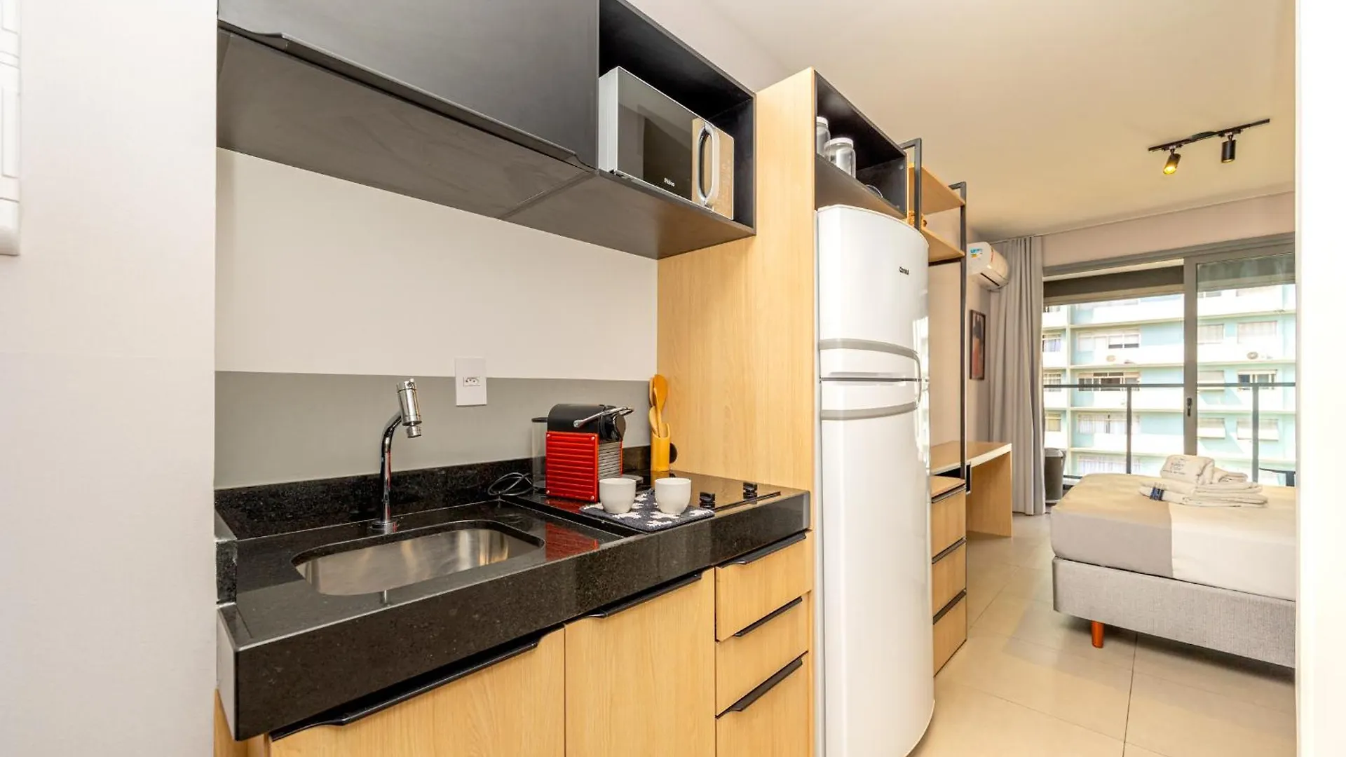 Easy Star - Belo Studio Com Varanda Em Perdizes - Kw01I San Paolo 0*,  Brasile